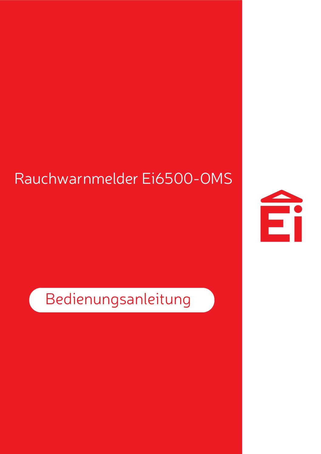 Bedienungsanleitung Rauchwarnmelder Ei6500-OMS