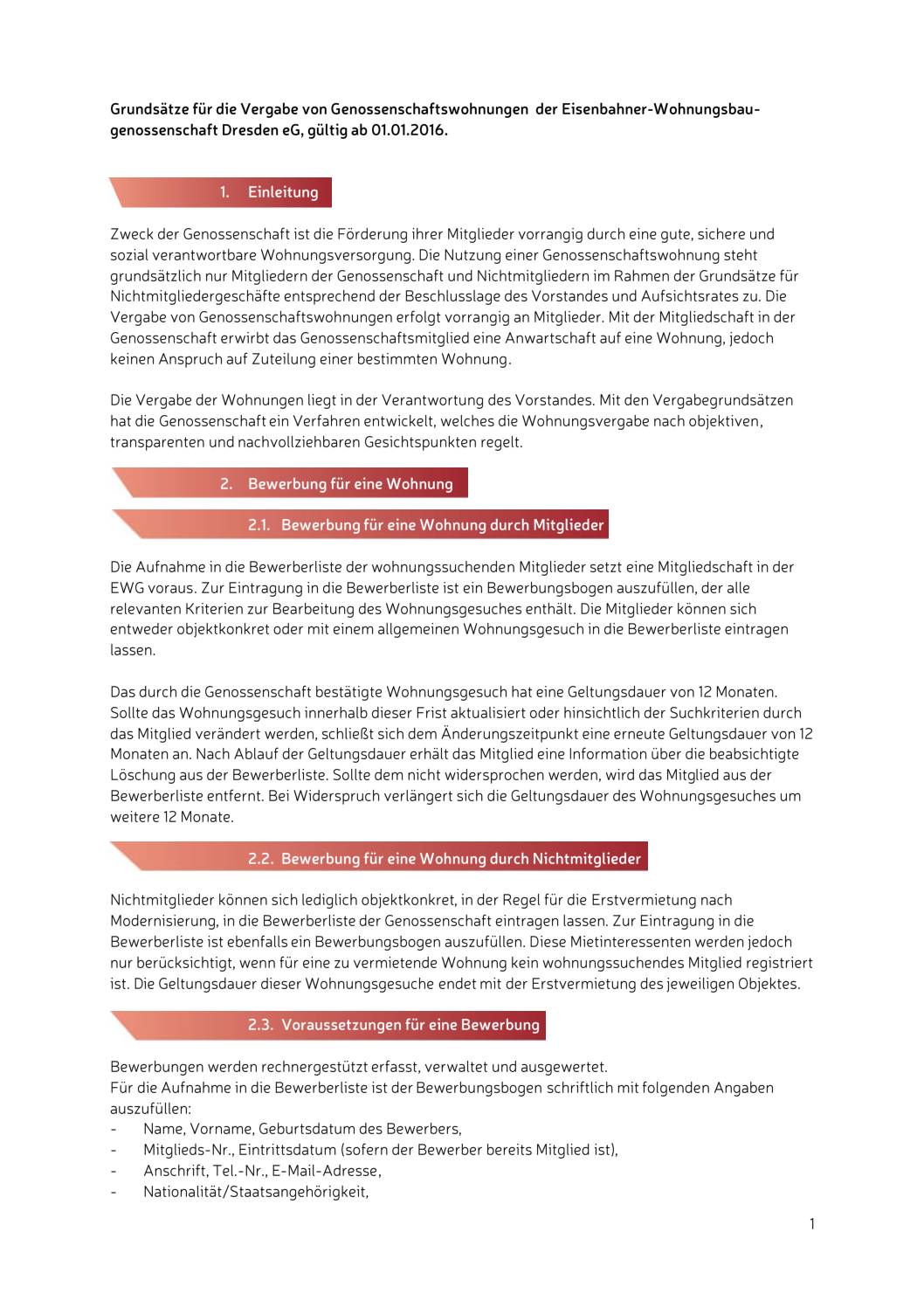 Vergabegrundsatz