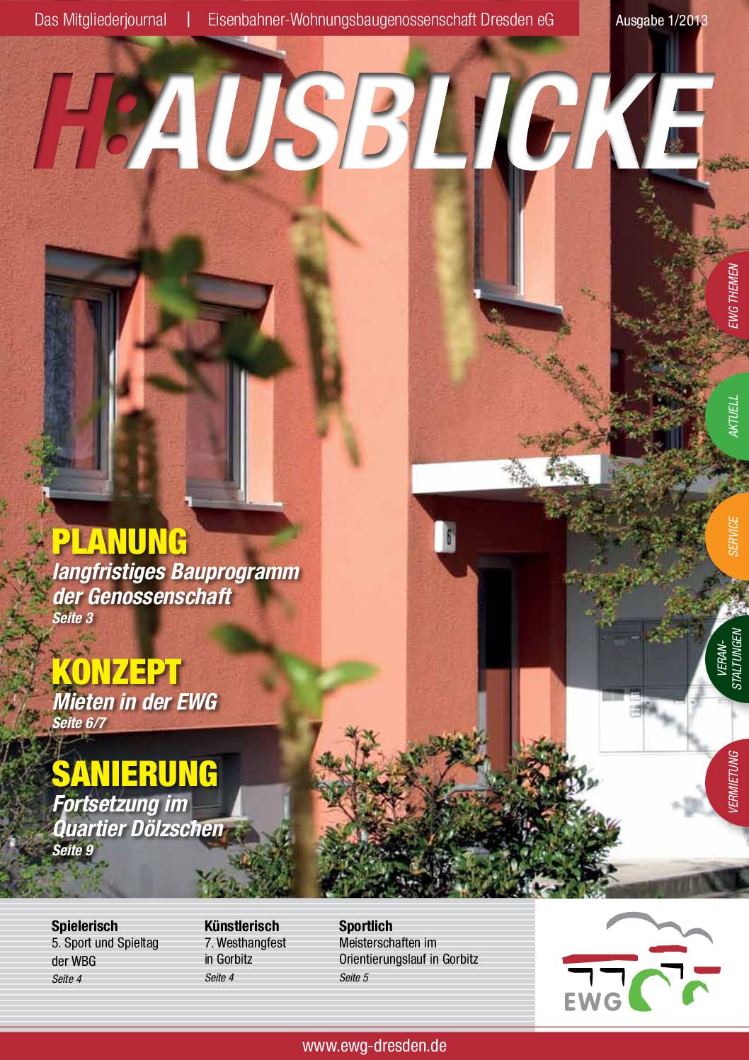 Hausblick 01/2013