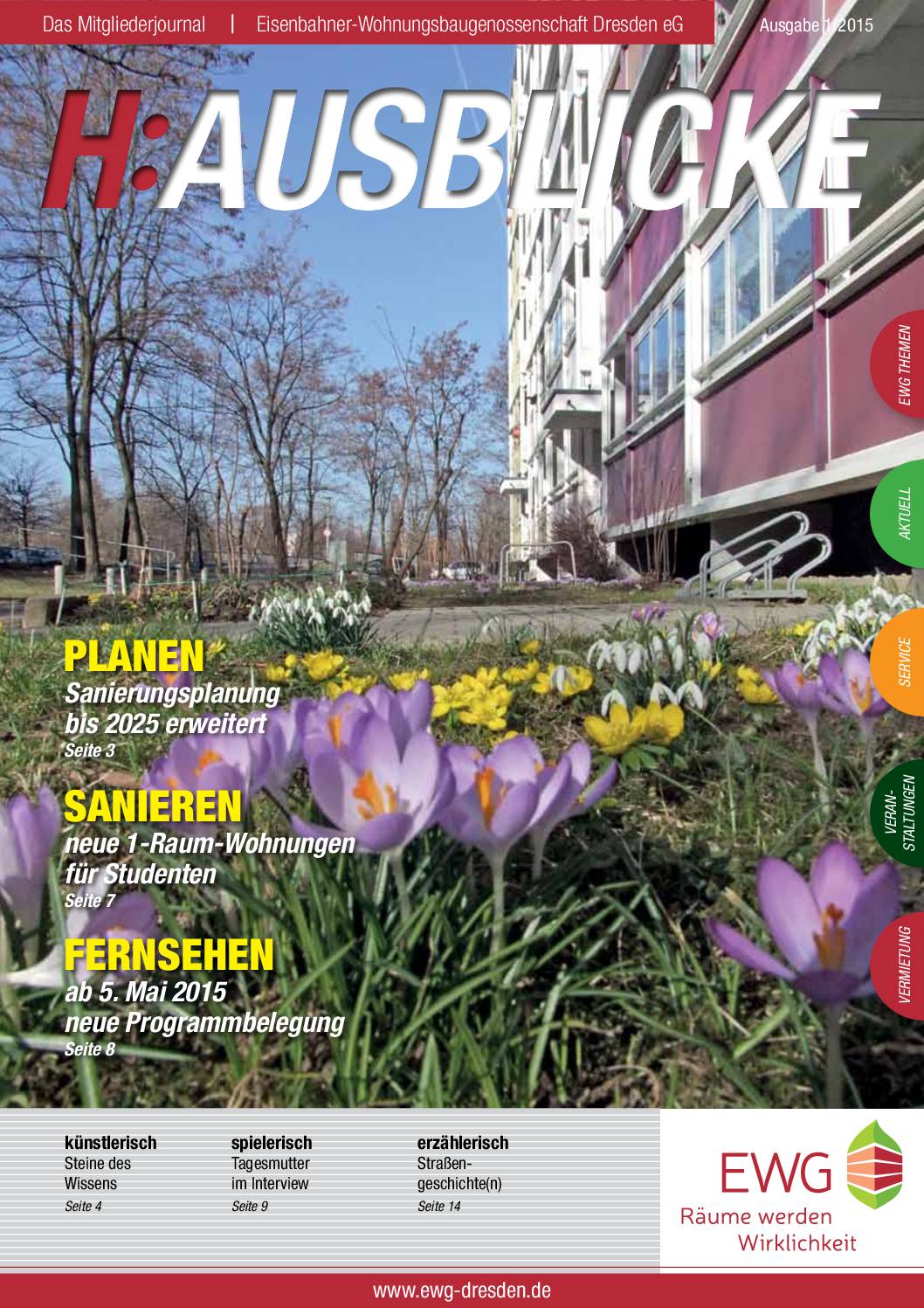 Hausblick 01/2015