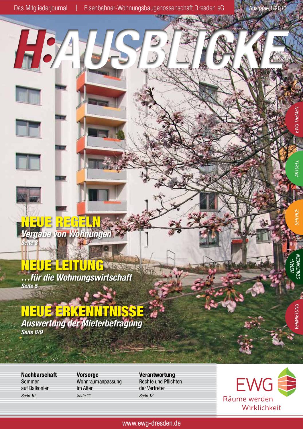 Hausblick 01/2016