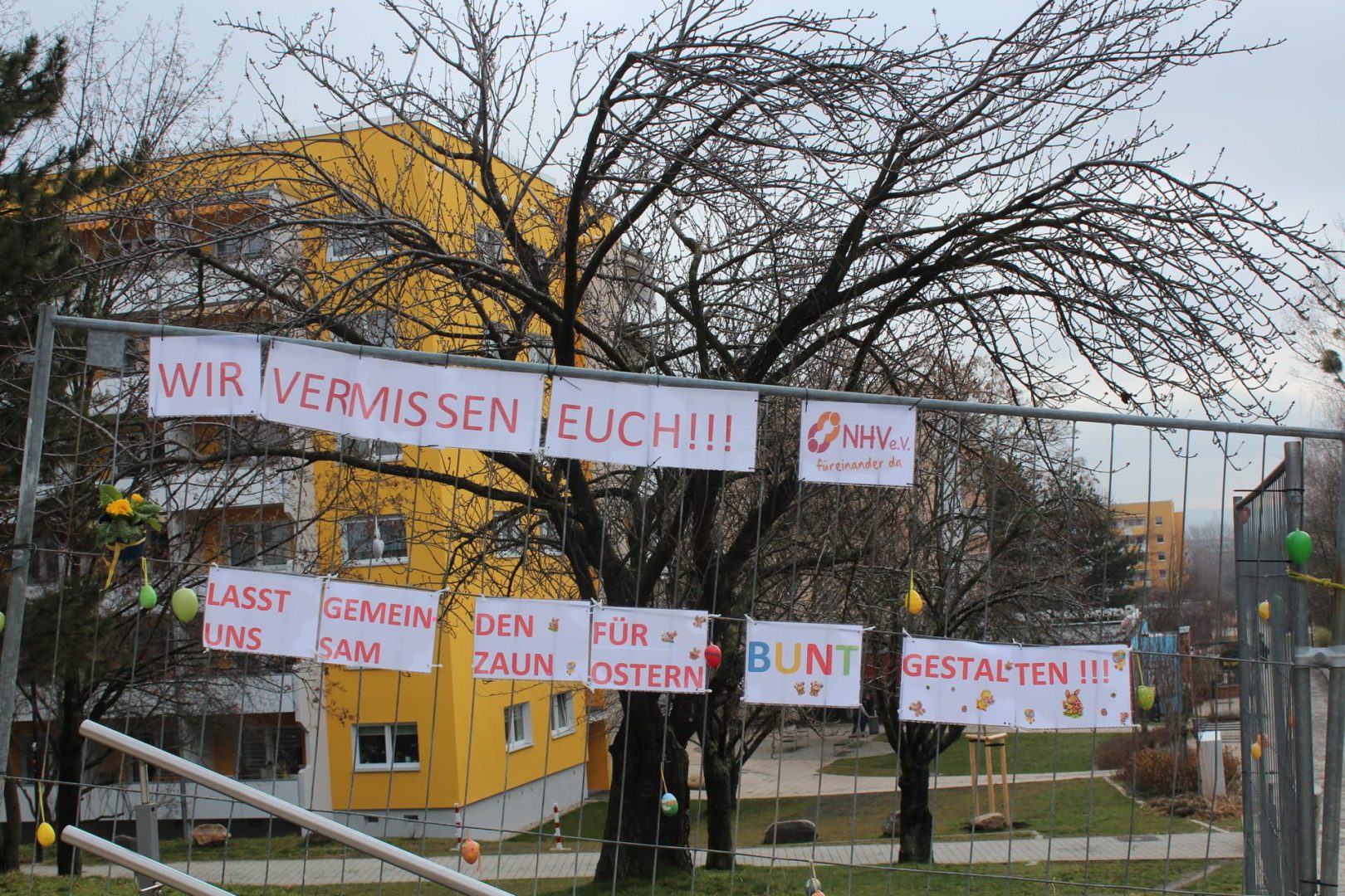 Nhv Zaun Ostern