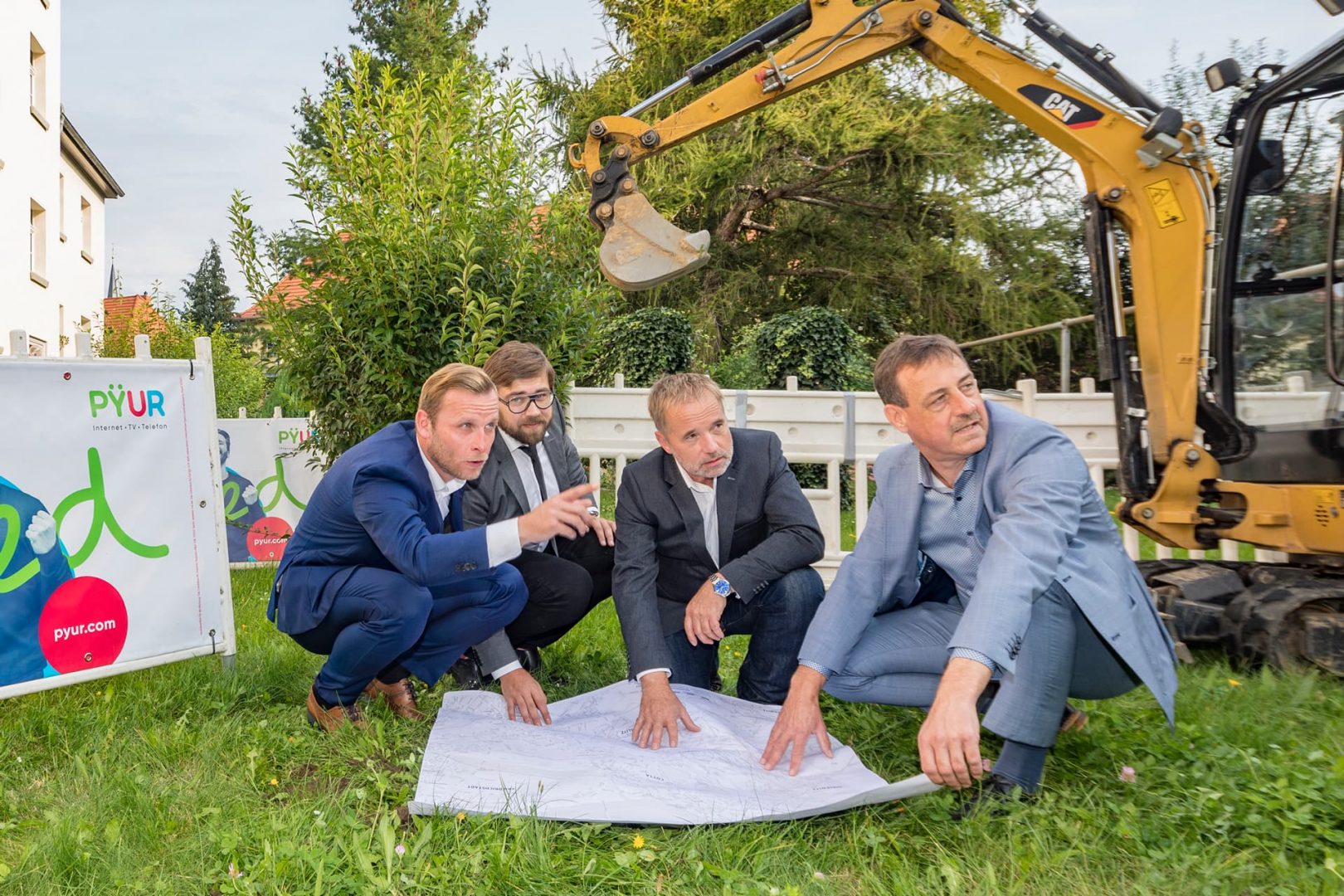 Snelles Internet PyÜr Ewg Glasfaser Spatenstich (3)