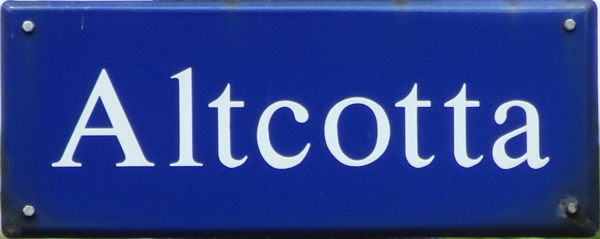Altcotta Schild
