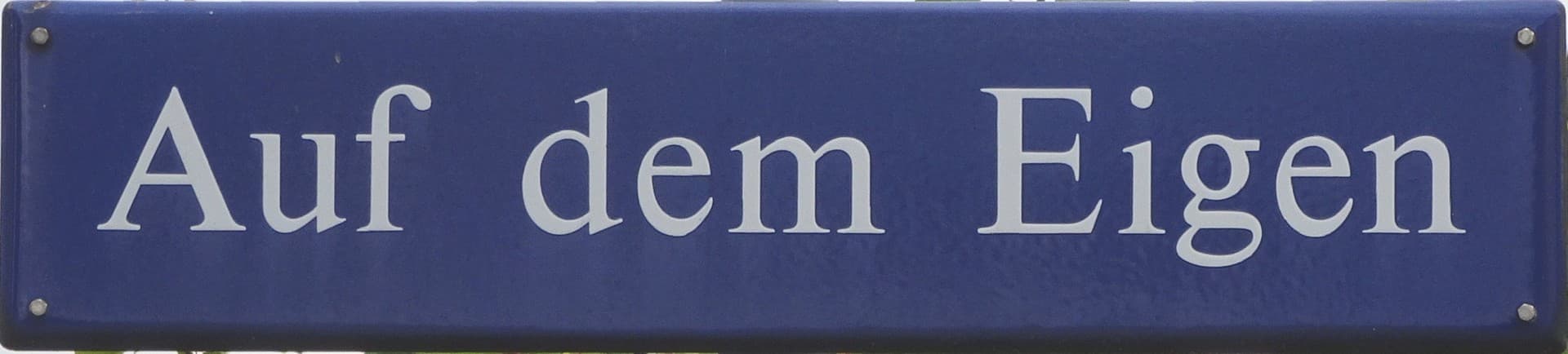 Aufdemeigenschild