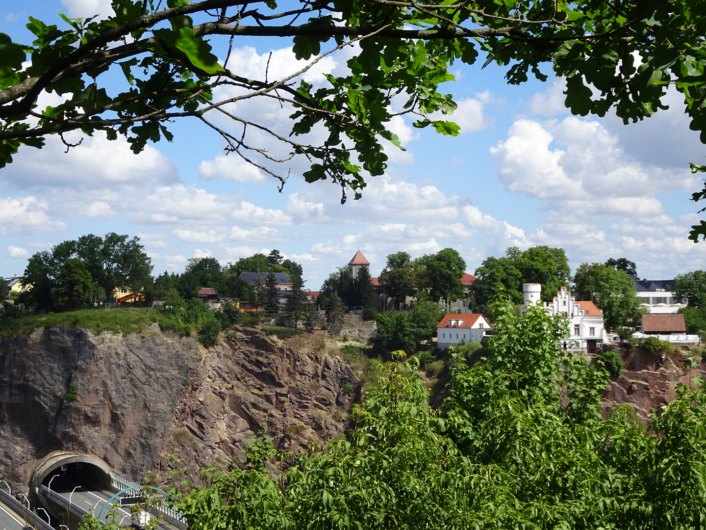 Oberdoelzschen Von Der Heidenschanze Aus