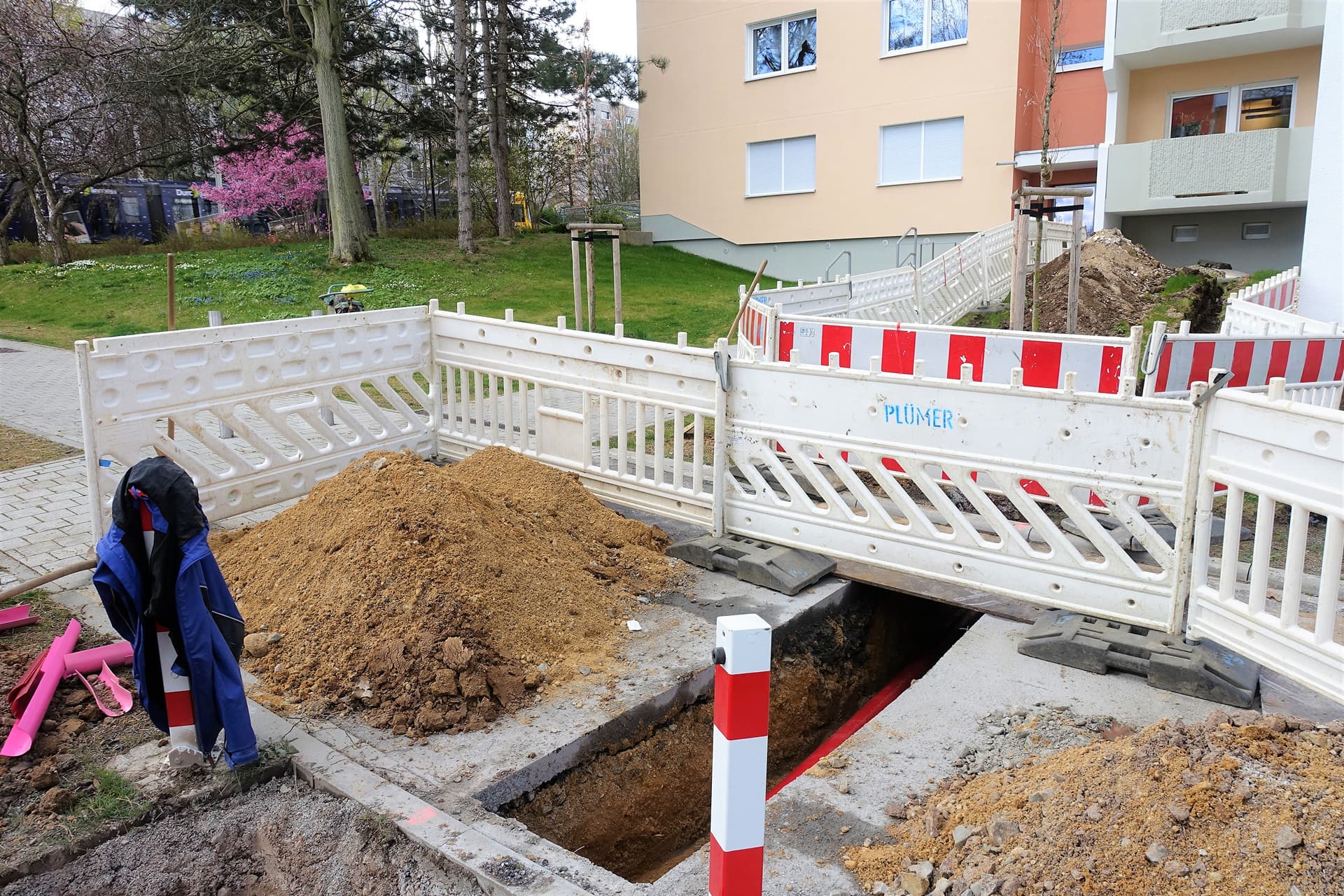 Telecom Glasfaserausbau Leutewitzer Ring 35
