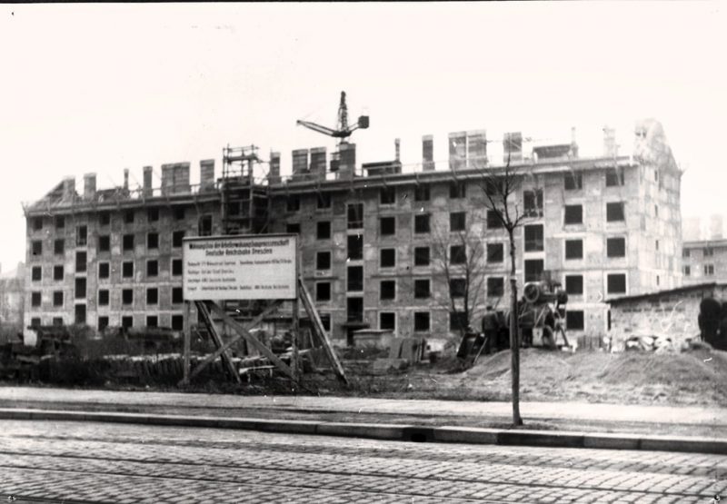 1958 Ewg Dresden Blockbau Striesen
